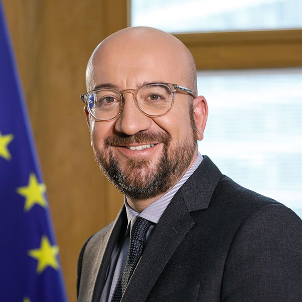 Předseda Evropské rady Charles Michel