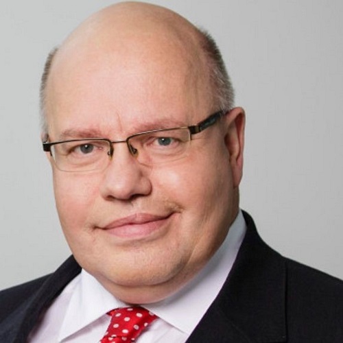 Peter Altmaier, německý spolkový ministr hospodářství a energetiky a předseda dnešního zasedání
