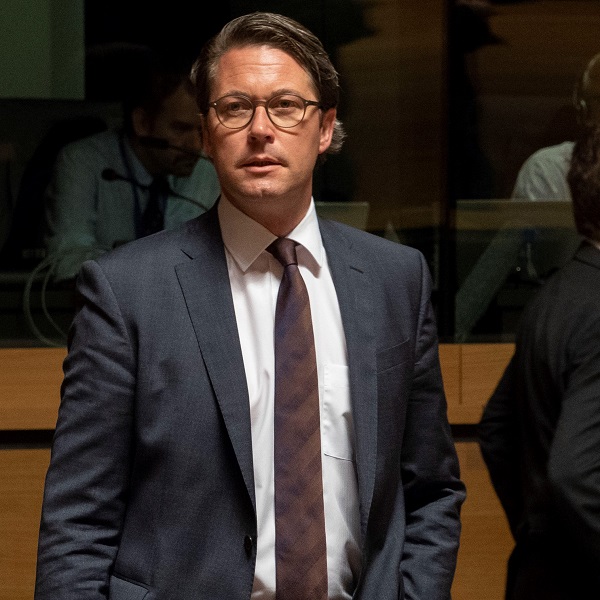 Andreas Scheuer, Tysklands forbundsminister for transport og digital infrastruktur, mødeformand